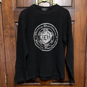Harley-Davidson Distressed Graphic Top Sz Medium